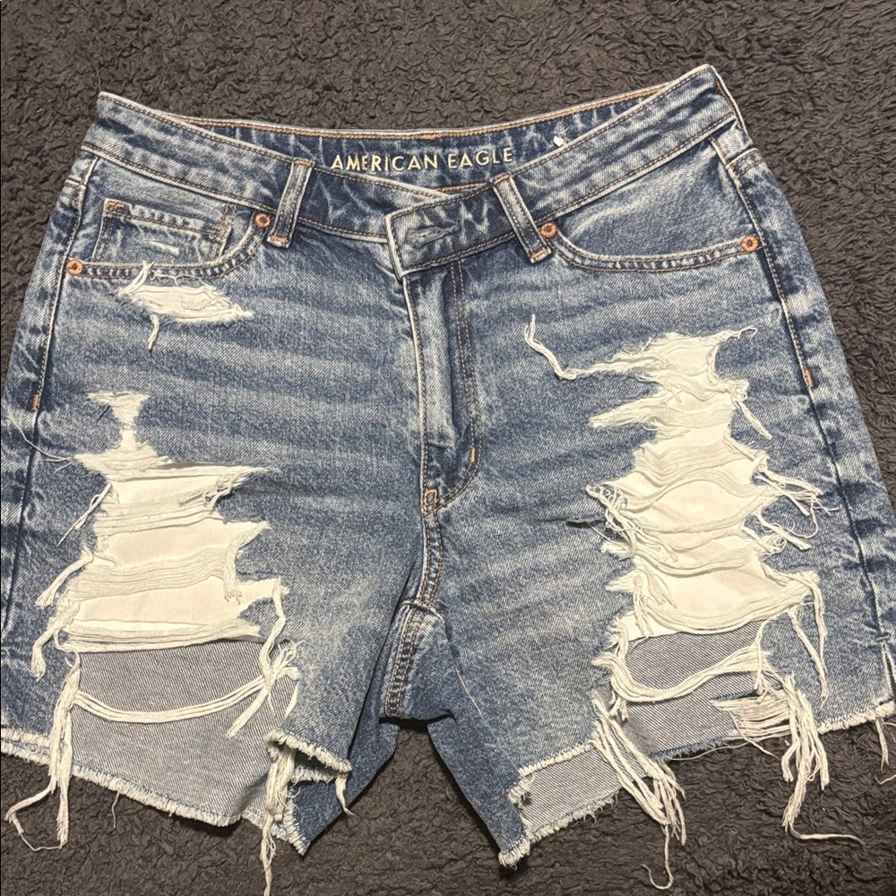 American Eagle Outfitters Highest Rise baggy shorts